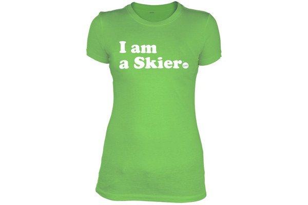 Line Skier Forever Women's Tshirt 2013