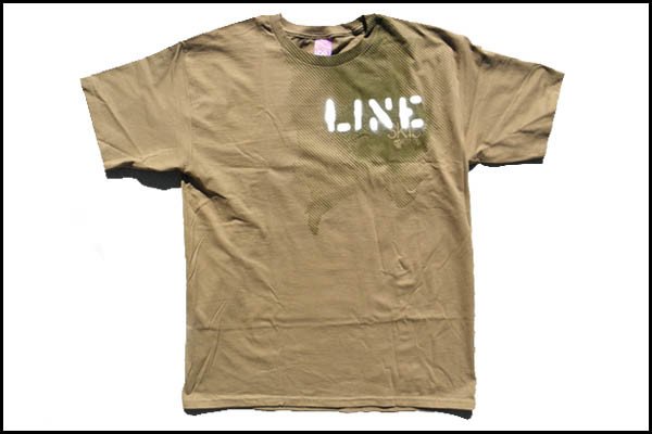 Line Stencil Tshirt 2011