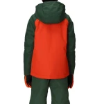 Moss Green Colorblock