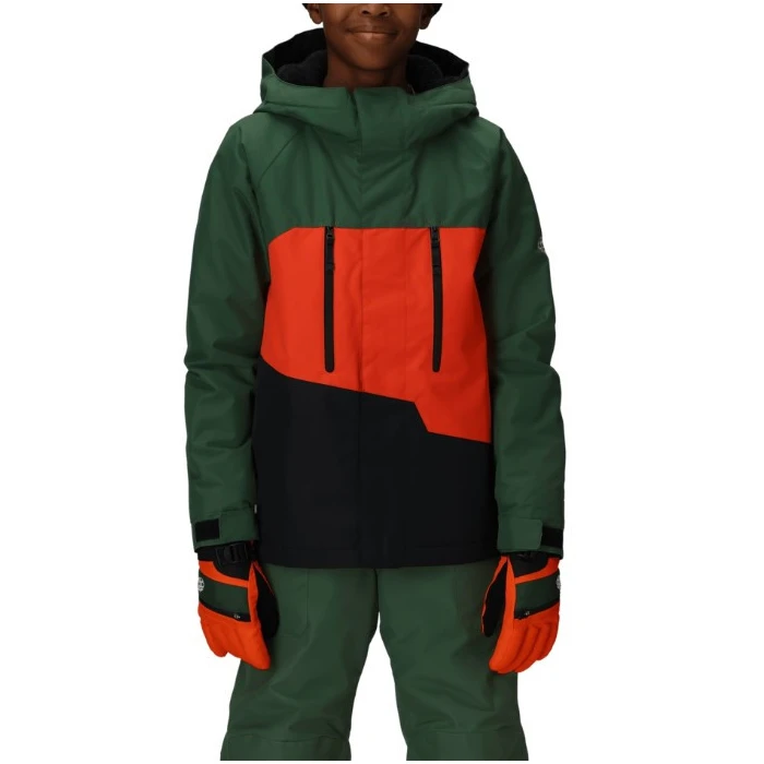 Moss Green Colorblock