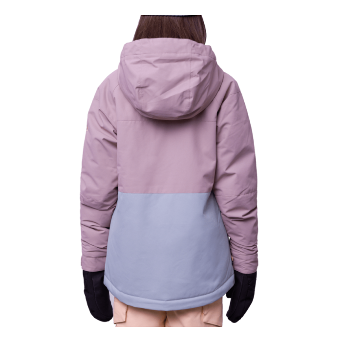 Dusty Mauve Colorblock