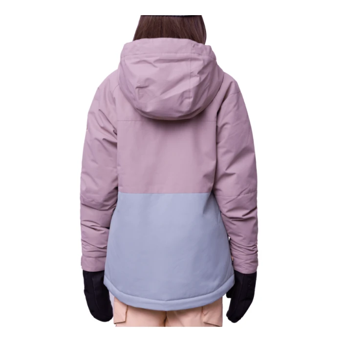 Dusty Mauve Colorblock