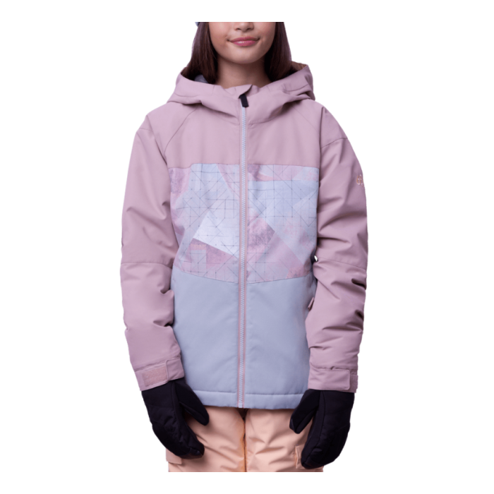 Dusty Mauve Colorblock