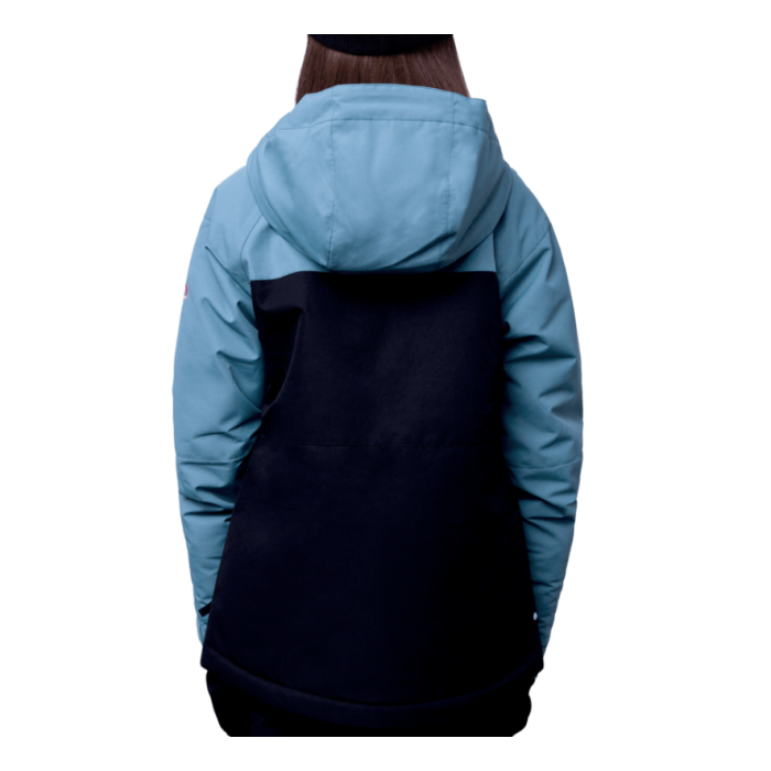 Steel Blue Sunset Colorblock