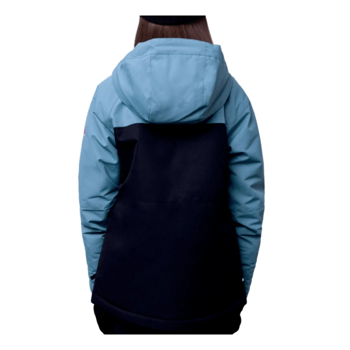 Steel Blue Sunset Colorblock
