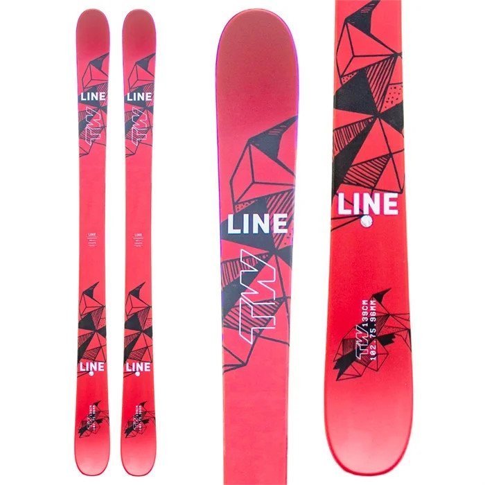 Line Kids' Wallisch Shorty Skis 2025
