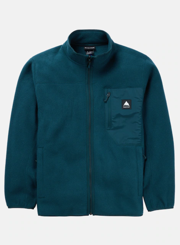 Burton Men's Cinder Full Zip Fleece Sweatshirt 2025