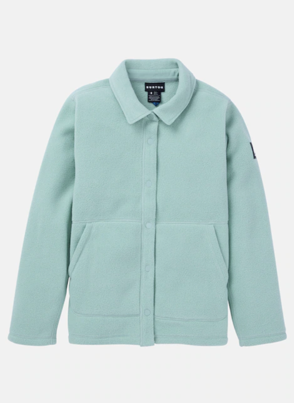 Burton Women's Cinder Snap Up Fleece Shirt 2025