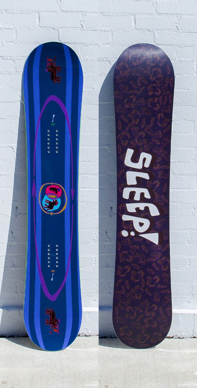 Sleep Carrotz Snowboard 2023