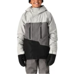 White Heather Colorblock