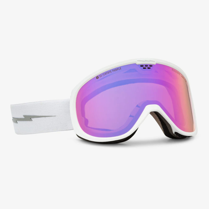 Matte White/ Coyote Purple