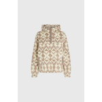 Grey Retro Ikat