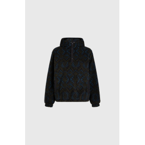 Black Retro Ikat 