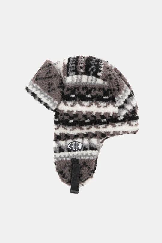 Corduroy Fleece Trapper Hat 2026