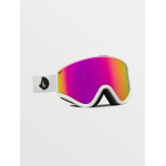 Matte White/Pink Chrome + Bonus Lens Yellow