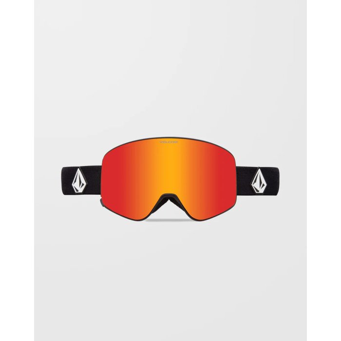 Matte Black/ Red Chrome