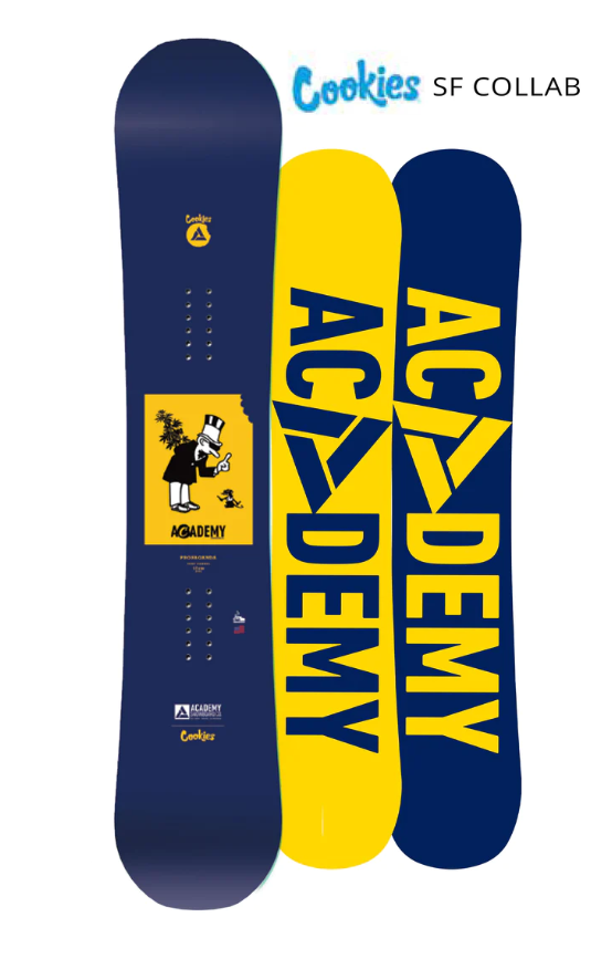 Academy Propaganda Cookies SF Colab Limited Snowboard 2024