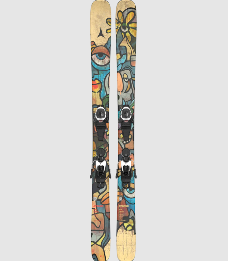 Atomic Kids' Bent Chelter Mini Skis + L6 GW Ski Bindings 2026