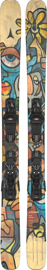 Atomic Kids' Bent Chetler Mini Skis + M10 GW Ski Bindings 2026
