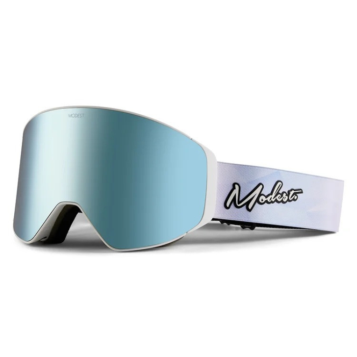 White/Crystal with Blue Revo Sunny Lens
