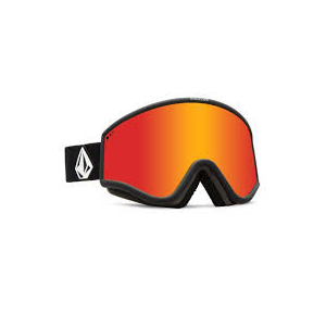 Matte Black/Red Chrome + Bonus Lens Yellow
