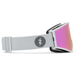 Matte White/Pink Chrome