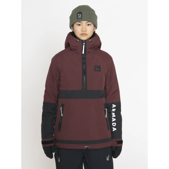 Burgundy/Black