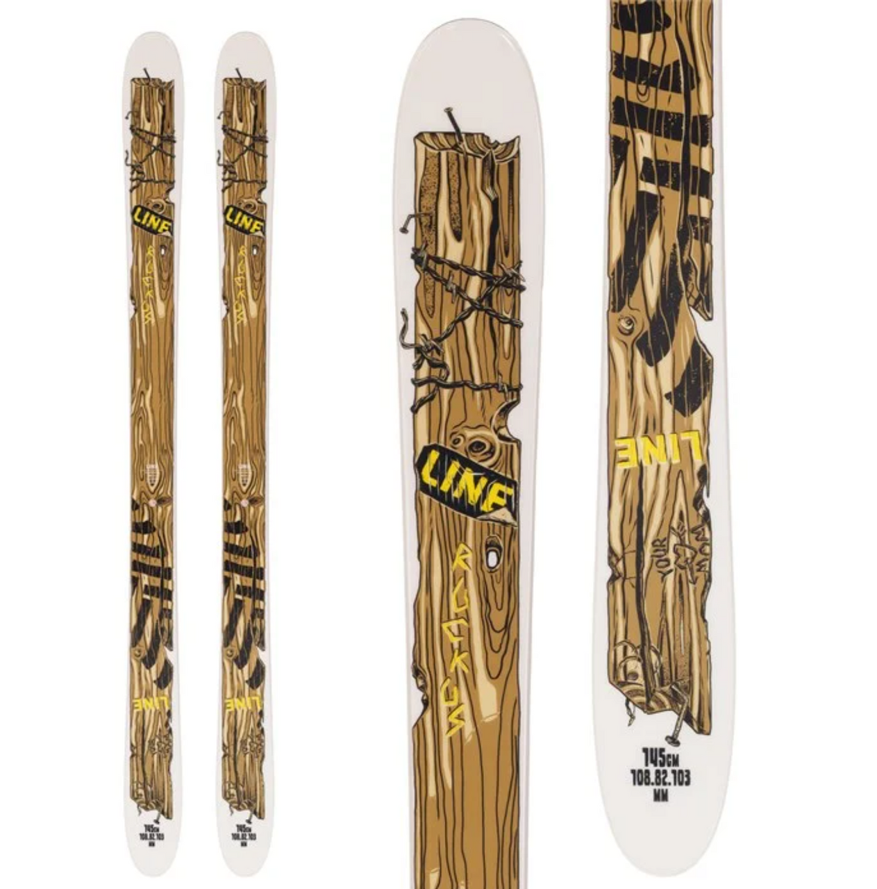 Line Ruckus Youth Skis 2023