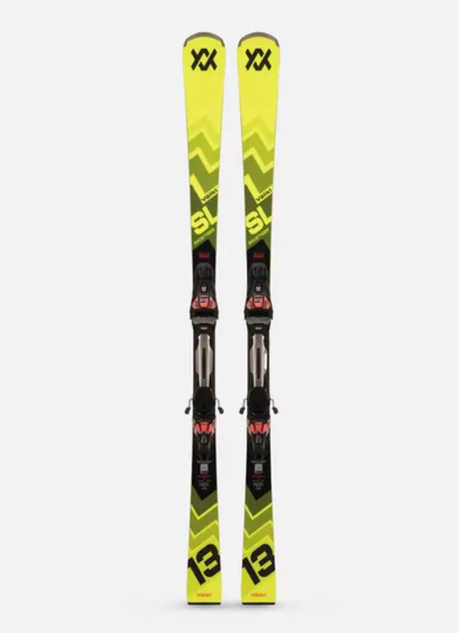 Volkl Racetiger SL Skis + R-Motion3 12 GW Ski Bindings 2025
