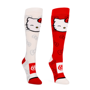 686 Women's Hello Kitty Sock (2 pack) 2027